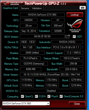 GPU-Z Pertama