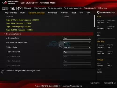 Overclocking Test: ASUS Rampage V Extreme Part 1 - Aircooling 1 Result_150702161419