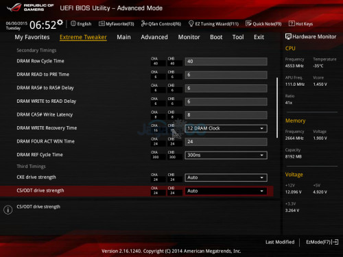 Extreme Overclocking: ASUS ROG Crossblade Ranger + AMD A10-7850K 4 Crossblade_BIOS_04
