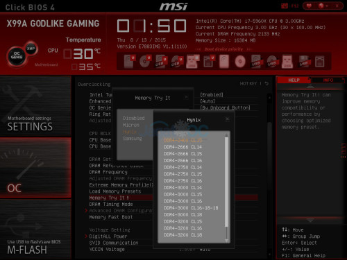 Overclocking Review: MSI X99A GODLIKE GAMING 19 X99AGODLIKE_BIOS_06