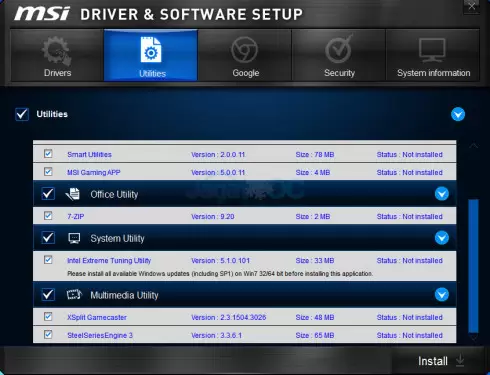 Overclocking Review: MSI X99A GODLIKE GAMING 10 X99AGODLIKE_Utilities_04