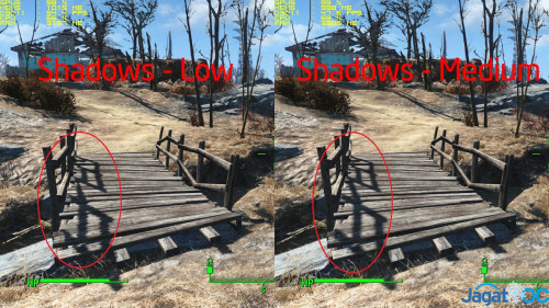 Fallout 4 Performance Analysis - Part 2: Tuning Setting Grafis di GPU Low-end 5 Ex_2_SHadowLowvsMed
