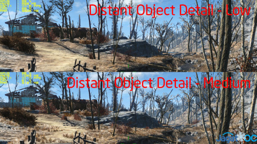 Fallout 4 Performance Analysis - Part 2: Tuning Setting Grafis di GPU Low-end 9 Ex_4_DistantObjectLowvsMed