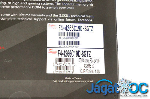 Overclocking G.Skill TridentZ DDR4-4266 2x4GB Kit: Part 1(Aircooling Test) 4 IF