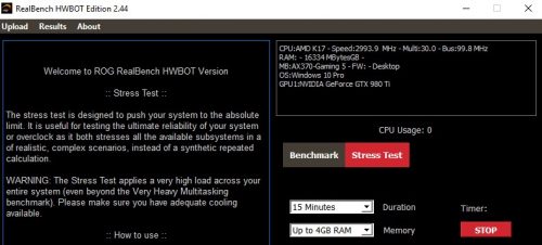 Overclocking Review: Gigabyte AORUS AX370-Gaming 5 2 EXTRAS_StressTest