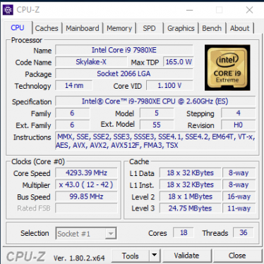 Teaser Preview OC Intel Core i9-7980XE Extreme Edition: 4200+ Cinebench R15 di 4.3Ghz Aircooled 7 7980XE_OC_4300