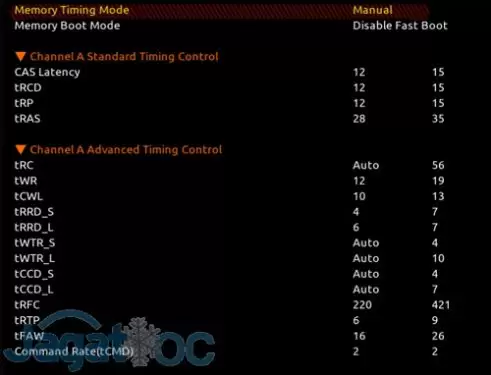 Bench Log: Gigabyte Z370 AORUS Gaming 7 - DDR4 Memory Overclocking 10 4000C12 12 Settings