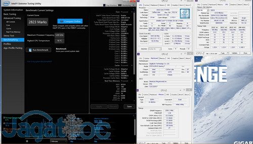 Bench Log: Gigabyte Z370 AORUS Gaming 7 - DDR4 Memory Overclocking 4 Skor XTU 4000C12 11