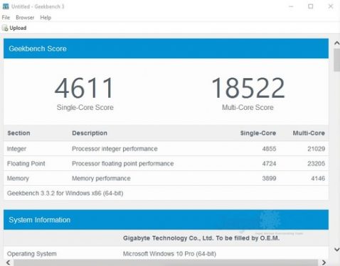 Hands-on Preview: BCLK Overclocking di ASUS ROG STRIX B450-F Gaming 4 4 Geekbench3