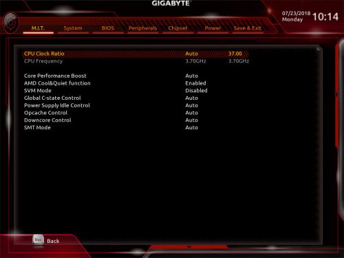 BIOS B450 AORUS PROWIFI 04