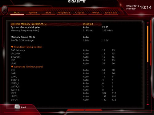 BIOS B450 AORUS PROWIFI 05
