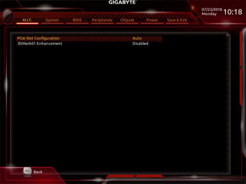BIOS B450 AORUS PROWIFI 10