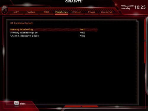 BIOS B450 AORUS PROWIFI 17