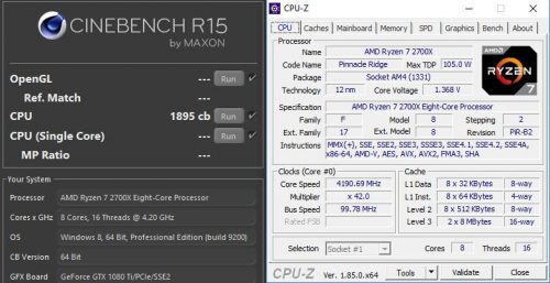 Hands-on Review & Overclocking: Gigabyte B450 AORUS PRO WIFI 5 OC CPU 42 05