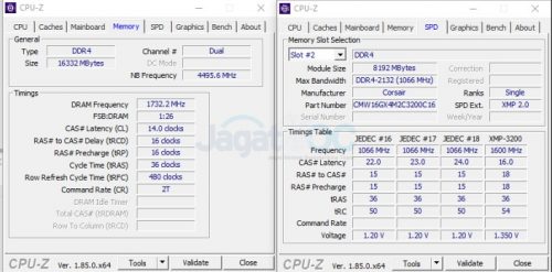 Overclocking & Review: Corsair Vengeance RGB PRO DDR4-3200CL16 16GB Kit (di platform Intel Z370 & AMD X470) 6 2 13C