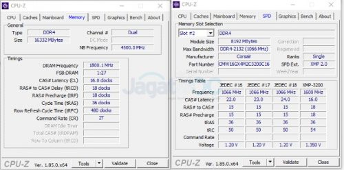 Overclocking & Review: Corsair Vengeance RGB PRO DDR4-3200CL16 16GB Kit (di platform Intel Z370 & AMD X470) 9 2 14C