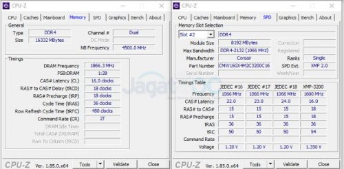 Overclocking & Review: Corsair Vengeance RGB PRO DDR4-3200CL16 16GB Kit (di platform Intel Z370 & AMD X470) 10 2 14D
