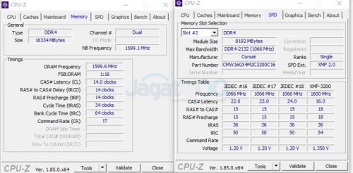 Overclocking & Review: Corsair Vengeance RGB PRO DDR4-3200CL16 16GB Kit (di platform Intel Z370 & AMD X470) 15 2 18C