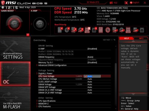 BIOS MSI SnapShot 09