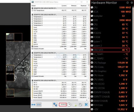 Z390 AORUS Master TEMP