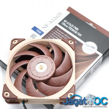 Hands-on Review: Noctua NF-A12x25 PWM (di Noctua NH-U12S HSF & Corsair H105 AIO) 4 NFA12x25 DSC05950s